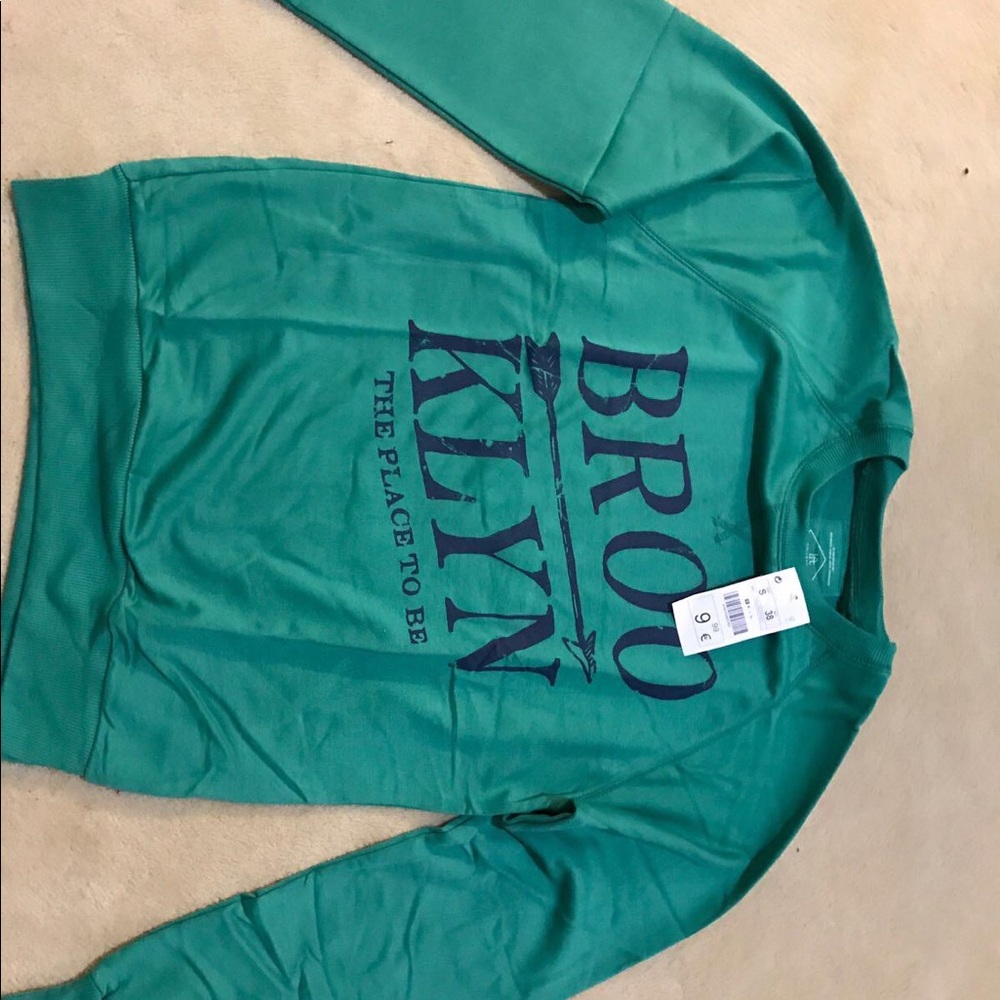 Brooklyn new sweatshirt turquoise